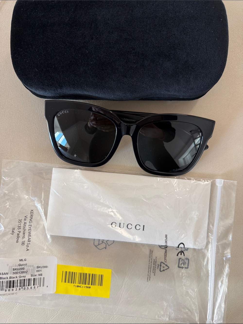 New Gucci Sunglasses Unisex GG0034SN